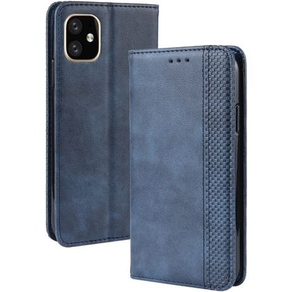 Mobigear Sensation iPhone 11 Pro Lompakkokotelo + Setelitasku - Sininen