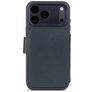 Decoded Detachable Wallet iPhone 17 Pro MagSafe Cover Ægte læder Aftageligt 2-i-1-pungetui med Seddelrum - Navy Shadow