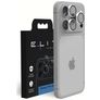 Elite iPhone 17 Pro Max Tempered Glass Camera Lens Protector - Case Friendly - Silver