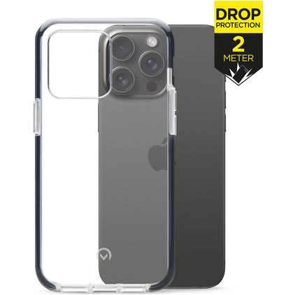 Mobilize Shatterproof iPhone 15 Pro Max Funda Plástico rígido Carcasa Antigolpes - Transparente / Negro