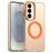 Mobigear Shockproof Samsung Galaxy S26 Plus MagSafe Tvrdý plast Zadní kryt - Oranžová