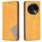 Mobigear Rhombus Slim OPPO Find X6 Cover a libro - Cognac
