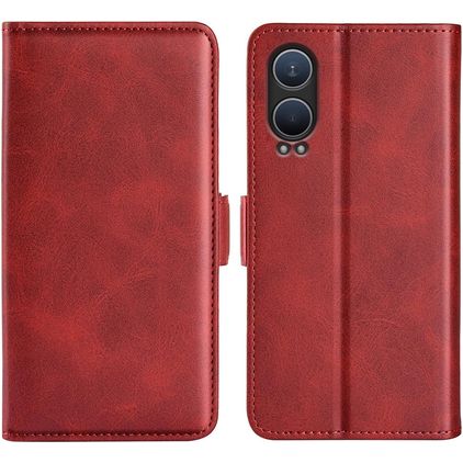 Mobigear Slim Magnet OnePlus Nord CE 4 Lite Wallet case - Red