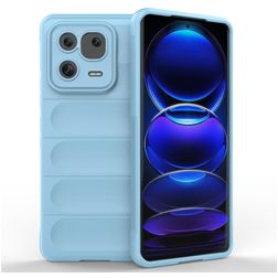 Mobigear Bumpy Xiaomi 13 Pro TPU flexible Carcasa - Azul