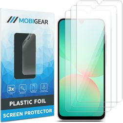 Mobigear Samsung Galaxy A26 Skærmbeskytter Folie - Case Friendly (3-pak)