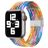 Mobigear Braided Nylon Apple Watch Urrem Klaplås - 49/46/45/44 mm - Heartbeat