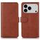 Mobigear Wallet iPhone 17 Pro Max Wallet case - Brown