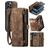 CaseMe 008 iPhone 12 Pro Max Case Detachable 2-in-1 Wallet Case Wallet - Brown