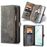 CaseMe 008 Samsung Galaxy S20 Etui z klapką 2w1 z odpinanymi pleckami typu portfel - Czarny