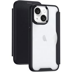 Mobigear Smart Fit iPhone 15 Hard Wallet case - Black