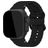 Mobilize Buckle Pasek Silikon do Apple Watch Sprzączka - 42/41/40/38 mm - Czarny