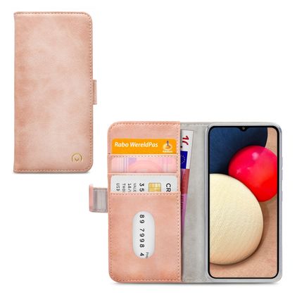 Mobilize Elite Gelly Samsung Galaxy A02s Capa livro Carteira - Soft Pink