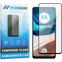 Mobigear Premium Motorola Moto G42 Vidro temperado Película de ecrã - Compatível com capas - Preto