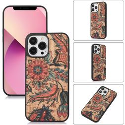 Mobigear Cork iPhone 14 Plus TPU flexível Capa traseira - Model 1