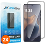 Mobigear Premium Motorola Edge 60 Fusion Panssarilasi Näytönsuoja - Suojakuoren kanssa yhteensopiva - Musta (2 kpl)
