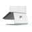 rain design mStand 360 Läppäriteline - Hopea Universaali