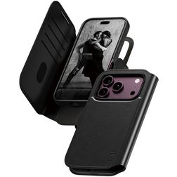 CARE by PanzerGlass Tango Two-in-One iPhone 18 Pro MagSafe Knížkové pouzdro 2v1 s odnímatelným krytem Peněženka - Černá