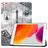 Mobigear Tri-Fold iPad 7 (2019) Plånboksfodral - Eiffel Tower