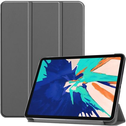 Mobigear Tri-Fold iPad Pro 12,9 cala (2020) Etui z klapką - Szary