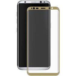 Mobigear Curved Samsung Galaxy S8 Plus Tempered Glass Screen Protector - Gold