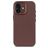 Decoded iPhone 17 Aito nahka Suojakuori Iskunkestävä - Chocolate Brown