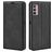 Mobigear Retro Slim Motorola Moto G42 Capa livro Carteira - Preto