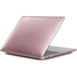 Mobigear Metallic MacBook Pro 15 polegadas (2008-2012) Capa rígida para MacBook - Rosa dourado - Modelo A1260 / A1286