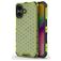 Mobigear Honeycomb iPhone 16 Plástico rígido Capa traseira Antichoque - Verde