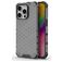 Mobigear Honeycomb iPhone 16 Pro Max Fodral Hårdplast Skal Stötsäkert - Svart