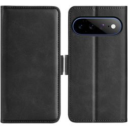 Mobigear Slim Magnet Google Pixel 11 Pro XL Lompakkokotelo + Setelitasku - Musta