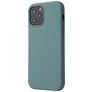 Mobigear Rubber Touch iPhone 12 Silikon Zadní kryt - Pine Green