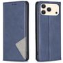 Mobigear Rhombus Slim iPhone 18 Pro Max Cover a libro - Blu