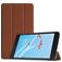 Mobigear Tri-Fold Lenovo Tab E7 Knížkové pouzdro - Hnědá