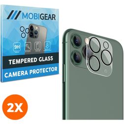 Mobigear iPhone 11 Pro Tempered Glass Camera Protector - Case Friendly (2-Pack)