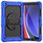 Mobigear SureGrip Xtreme Samsung Galaxy Tab A9 Plus (2023) Capa Plástico rígido / Silicone Capa traseira + Alça de ombro + Suporte - Azul