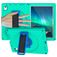 Mobigear Ruggedized iPad 10 (2022) Schiuma EVA Back cover + Supporto - Verde