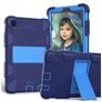 Mobigear ShieldStand Samsung Galaxy Tab A7 Lite Case Plastic / Silicone Back cover + Stand - Blue