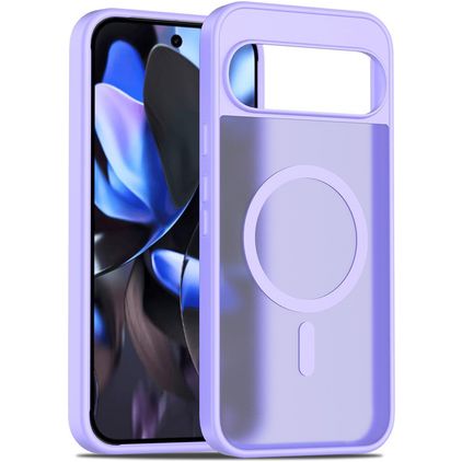 Mobigear Shockproof Google Pixel 10 Pro XL MagSafe Tvrdý plast Zadní kryt - Fialová