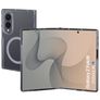 Mobiparts Hardcover Clear Samsung Galaxy Z Fold 8 MagSafe Hard Case Back cover - Clear
