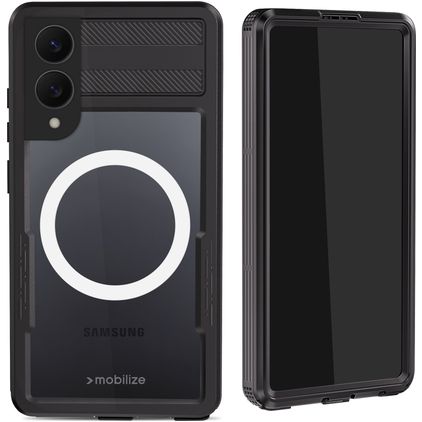 Mobilize Waterproof Samsung Galaxy S25 Edge Vandafvisende MagSafe Hårdt Bagsidecover - Sort