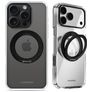 Mobilize 360 Rotating Ring iPhone 15 Pro Max MagSafe Funda Plástico rígido Carcasa con anillo - Negro