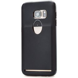 Xccess Matt Card Samsung Galaxy S7 Flexible TPU Back cover - Black