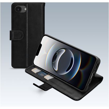 Mobilize Premium Gelly iPhone 16e Wallet case - Black