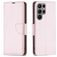 Mobigear Excellent Samsung Galaxy S23 Ultra Cover a libro portafoglio - Oro rosa