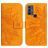 Mobigear Sunflower TCL 305 Lompakkokotelo + Setelitasku - Konjakki