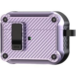 Mobigear Racing Clip Apple AirPods Pro 1 Suojakotelo - Violetti