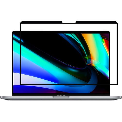GrizzlyCoat MacBook Pro 16 Inch (2019-2020) Screen Protector Anti-Glare Film - Case Friendly - Black