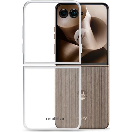 Mobilize Gelly Transparent Motorola Razr 60 Ultra Flexibel TPU Skal - Transparent