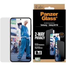 PanzerGlass Ultra-Wide Fit Samsung Galaxy A57 Vidro temperado Película de ecrã Privacidade - Compatível com capas + Moldura de instalação