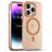 Mobigear Shockproof iPhone 16 Pro Max MagSafe TPU flexible Carcasa - Naranja